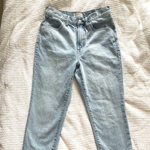 Madewell Perfect Vintage Jean in Fitzgerald Wash Size 28